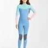Outlet 🎁 Billabong 👧 Girls' 3/2 Synergy Back Zip Full Wetsuit SURFSIDE ✨