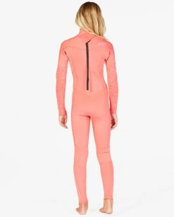 Discount 🛒 Billabong 👧 Girls' 3/2 Synergy Back Zip Full Wetsuit RIVER 🛒 -Womens-Collection-Adventure-Division Sales abgw100107 billabongw vco bck1 1