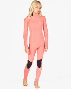 Discount 🛒 Billabong 👧 Girls' 3/2 Synergy Back Zip Full Wetsuit RIVER 🛒 -Womens-Collection-Adventure-Division Sales abgw100107 billabongw vco frt1 1