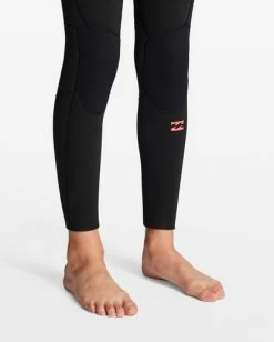 Best Pirce 😉 Billabong 👧 Girls' 5/4 Synergy Chest Zip Hooded Full Wetsuit WILD BLACK 🤩 -Womens-Collection-Adventure-Division Sales abgw200100 billabongw kyh6 dtl3 1