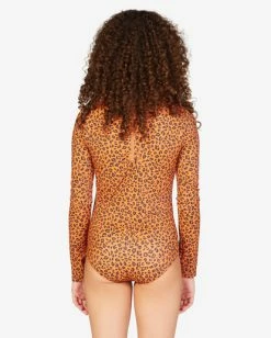 Best reviews of ⭐ Billabong 👧 Girls' Wildflower Long Sleeve 🩱 Swimsuit DESERT CLAY 🥰 -Womens-Collection-Adventure-Division Sales abgwr00151 billabongw clv0 bck1 1
