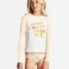 Cheap 🔥 Billabong Girl's 4-16 Sunbeams Forever Long Sleeve UPF 50 Rashguard GOLDEN PEACH 👍