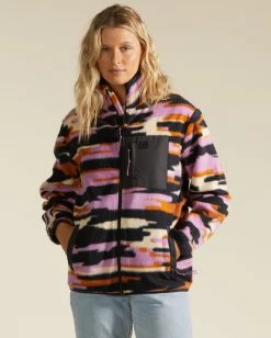 Best deal 😉 Billabong A/Div Switchback Full Zip 2 Zip-Up Jacket CAMO 🥰 -Womens-Collection-Adventure-Division Sales abjft00290 billabongw bml frt1 1