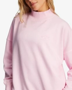 Best Sale ✔️ Billabong A/Div Canyon Mock Neck Sweatshirt LAVENDER FIELD 🧨 -Womens-Collection-Adventure-Division Sales abjft00293 billabongw mgr0 dtl1 1