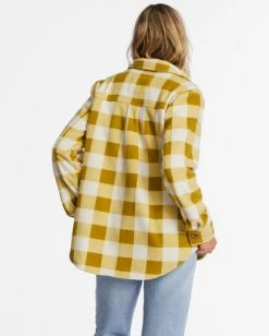Cheap 🔥 Billabong A/Div Forge Fleece Flannel Shacket WHITE/BLACK 🎉 14 Cheap 🔥 Billabong A/Div Forge Fleece Flannel Shacket WHITE/BLACK 🎉 -Womens-Collection-Adventure-Division Sales abjft00300 billabongw gmg0 bck1 1