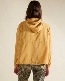 Best Sale 🎁 Billabong A/Div Trail Along Anorak Pullover Jacket WILD HONEY ⭐ -Womens-Collection-Adventure-Division Sales abjjk00142 billabongw wdh bck1 1