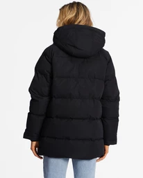 New โ๏ธ Billabong A/Div Artic Shores Hooded Puffer Jacket BLACK ๐ 5 New โ๏ธ Billabong A/Div Artic Shores Hooded Puffer Jacket BLACK ๐ - Image 5