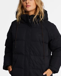 New โ๏ธ Billabong A/Div Artic Shores Hooded Puffer Jacket BLACK ๐ 7 New โ๏ธ Billabong A/Div Artic Shores Hooded Puffer Jacket BLACK ๐ - Image 7