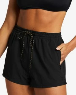 Brand new 👏 Billabong A/Div Relaxed Adventure Shorts SWEET MOSS ❤️ -Womens-Collection-Adventure-Division Sales abjns00193 billabongw blk dtl1 1