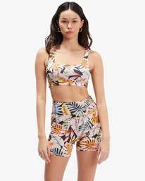 Best deal 👏 Billabong Paradise Tank Sports Bra BLACK PEBBLE 😉