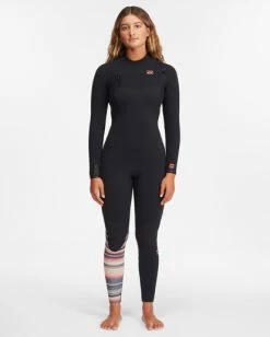 Cheap ✨ Billabong 3/2 Furnace Comp Series Chest Zip Wetsuit SERAPE 🧨 -Womens-Collection-Adventure-Division Sales abjw100124 billabongw nkf3 frt1 1