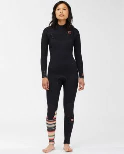 Promo 🔔 Billabong 4/3 Furnace Comp Series Chest Zip Wetsuit SERAPE 😀 -Womens-Collection-Adventure-Division Sales abjw100125 billabongw nkf3 frt1 1