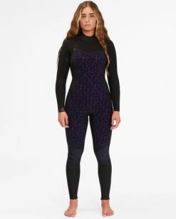 Promo ✨ Billabong 3/2 Synergy Back Zip Full Wetsuit VINTAGE CORAL 😀 -Womens-Collection-Adventure-Division Sales abjw100132 billabongw kyh6 dtl3 1
