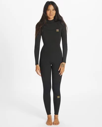Best reviews of 🌟 Billabong 3/2 Synergy Back Zip Full Wetsuit WILD BLACK ❤️