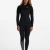 Budget 🧨 Billabong 4/3 Furnace Comp Chest Zip Wetsuit MIDNIGHT TRAILS ⌛