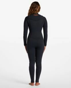 Cheap 👍 Billabong 3/2 Salty Dayz Natural Chest Zip Wetsuit BLACK TIDE ⌛ -Womens-Collection-Adventure-Division Sales abjw100160 billabongw kvd7 bck1 1