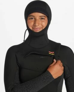Best deal ⌛ Billabong 5/4 Synergy Hooded Chest Zip Full Wetsuit MARINE 💯 -Womens-Collection-Adventure-Division Sales abjw200100 billabongw kyh6 dtl1 1