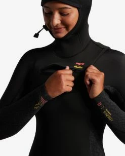 Best deal ⌛ Billabong 5/4 Synergy Hooded Chest Zip Full Wetsuit MARINE 💯 -Womens-Collection-Adventure-Division Sales abjw200100 billabongw kyh6 dtl3 1