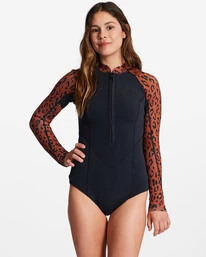 Coupon ❤️ Billabong 2/2 Salty Dayz Long Sleeve Spring Suit PARADISE BLACK 🔥