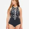 Brand new ⭐ Billabong 1/1 Sol Sistah Shorty Spring Suit PARADISE STRIPE 👏