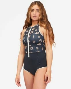 Brand new ⭐ Billabong 1/1 Sol Sistah Shorty Spring Suit PARADISE STRIPE 👏 -Womens-Collection-Adventure-Division Sales abjw500101 billabongw kvd7 sd1 1