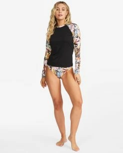 Deals 🤩 Billabong Postcards From Paradise Long Sleeve Rashguard BLACK PEBBLE 🔥 13 Deals 🤩 Billabong Postcards From Paradise Long Sleeve Rashguard BLACK PEBBLE 🔥 -Womens-Collection-Adventure-Division Sales abjwr00156 billabongw bpb frt9 1