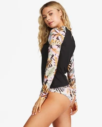 Deals 🤩 Billabong Postcards From Paradise Long Sleeve Rashguard BLACK PEBBLE 🔥 4 Deals 🤩 Billabong Postcards From Paradise Long Sleeve Rashguard BLACK PEBBLE 🔥 - Image 4