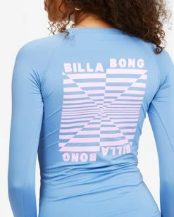 Outlet ✨ Billabong Sol Searcher Long Sleeve Rashguard SURFSIDE 🌟 -Womens-Collection-Adventure-Division Sales abjwr00159 billabongw ssd dtl1 1