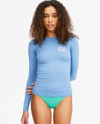 Outlet ✨ Billabong Sol Searcher Long Sleeve Rashguard SURFSIDE 🌟