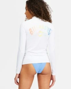 Top 10 😉 Billabong Core Mock Neck Long Sleeve Rashguard WHITE 😍 20 Top 10 😉 Billabong Core Mock Neck Long Sleeve Rashguard WHITE 😍 -Womens-Collection-Adventure-Division Sales abjwr00169 billabongw wht bck1 1