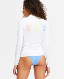 Top 10 😉 Billabong Core Mock Neck Long Sleeve Rashguard WHITE 😍 3 Top 10 😉 Billabong Core Mock Neck Long Sleeve Rashguard WHITE 😍 - Image 3