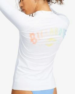 Top 10 😉 Billabong Core Mock Neck Long Sleeve Rashguard WHITE 😍 22 Top 10 😉 Billabong Core Mock Neck Long Sleeve Rashguard WHITE 😍 -Womens-Collection-Adventure-Division Sales abjwr00169 billabongw wht dtl1 1