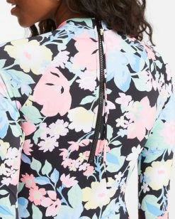 Top 10 🤩 Billabong Feelin Tropical Mock Neck Long Sleeve 🩱 Swimsuit MULTI ✔️ -Womens-Collection-Adventure-Division Sales abjwr00187 billabongw mul dtl1 1