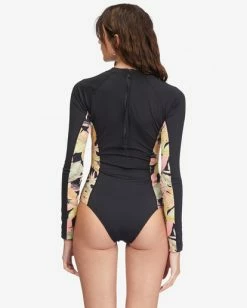 Promo ✔️ Billabong Core Mock Neck Long Sleeve 🩱 Swimsuit JUNGLE NIGHT 🌟 20 Promo ✔️ Billabong Core Mock Neck Long Sleeve 🩱 Swimsuit JUNGLE NIGHT 🌟 -Womens-Collection-Adventure-Division Sales abjwr00200 billabongw kvd0 bck1 1