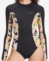 Promo ✔️ Billabong Core Mock Neck Long Sleeve 🩱 Swimsuit JUNGLE NIGHT 🌟 5 Promo ✔️ Billabong Core Mock Neck Long Sleeve 🩱 Swimsuit JUNGLE NIGHT 🌟 - Image 5