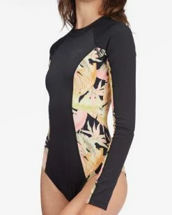 Promo ✔️ Billabong Core Mock Neck Long Sleeve 🩱 Swimsuit JUNGLE NIGHT 🌟 23 Promo ✔️ Billabong Core Mock Neck Long Sleeve 🩱 Swimsuit JUNGLE NIGHT 🌟 -Womens-Collection-Adventure-Division Sales abjwr00200 billabongw kvd0 dtl2 1