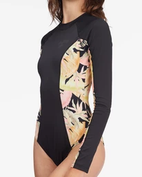 Promo ✔️ Billabong Core Mock Neck Long Sleeve 🩱 Swimsuit JUNGLE NIGHT 🌟 6 Promo ✔️ Billabong Core Mock Neck Long Sleeve 🩱 Swimsuit JUNGLE NIGHT 🌟 - Image 6