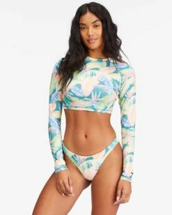 Best reviews of 🧨 Billabong Rides And Tides Long Sleeve Cropped Rashguard MARINE GREEN 🔥 -Womens-Collection-Adventure-Division Sales abjwr00203 billabongw bke0 frt1 1