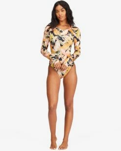 New 🔥 Billabong Wave Tribe Long Sleeve 🩱 Swimsuit JUNGLE NIGHT 🤩 -Womens-Collection-Adventure-Division Sales abjwr00204 billabongw kvd0 frt9 1