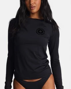 Flash Sale 🌟 Billabong Sol Searcher Long Sleeve UPF 50 Rashguard PURE AQUA 🎉 -Womens-Collection-Adventure-Division Sales abjwr00218 billabongw bpb dtl1 1