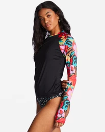 Promo 😉 Billabong Islands Away Long Sleeve UPF 50 Rashguard MULTI 🥰 4 Promo 😉 Billabong Islands Away Long Sleeve UPF 50 Rashguard MULTI 🥰 - Image 4