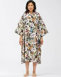 Best deal ๐ Billabong ๐ฉ Women's Hooded Changing Towel PARADISE BLACK ๐