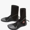 Brand new 🧨 Billabong 3 Synergy Hidden Split Toe Wetsuit 🥾 Boots BLACK 🛒
