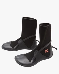Brand new ๐งจ Billabong 3 Synergy Hidden Split Toe Wetsuit ๐ฅพ Boots BLACK ๐