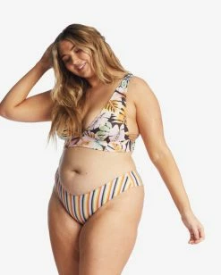 Outlet 😉 Billabong Postcards From Paradise Plunge Reversible 👙 Bikini Top MULTI 😉 -Womens-Collection-Adventure-Division Sales abjx300462 billabongw mul top3 1
