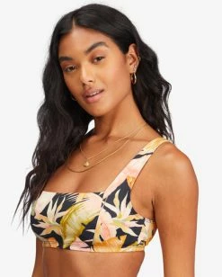 Top 10 😀 Billabong Wave Tribe Square Bralette 👙 Bikini Top JUNGLE NIGHT ⭐ -Womens-Collection-Adventure-Division Sales abjx300612 billabongw kvd0 dtl1 1
