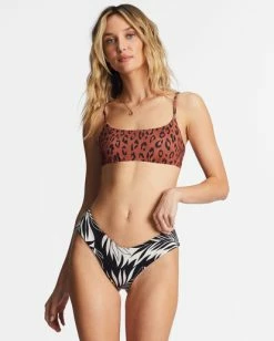 Buy ✔️ Billabong Spotted In Paradise Reversible Crop 👙 Bikini Top MULTI 🤩 -Womens-Collection-Adventure-Division Sales abjx300739 billabongw mul frt1 1