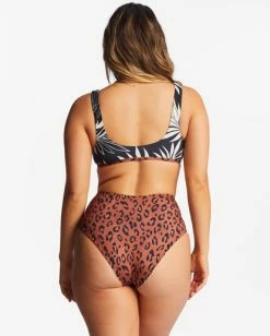 Best deal 🎁 Billabong Spotted In Paradise Ava Reversible Tank 👙 Bikini Top MULTI 🤩 -Womens-Collection-Adventure-Division Sales abjx300740 billabongw mul bck1 1