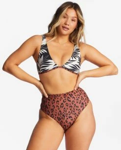 Best deal 🎁 Billabong Spotted In Paradise Ava Reversible Tank 👙 Bikini Top MULTI 🤩 -Womens-Collection-Adventure-Division Sales abjx300740 billabongw mul frt1 1