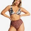 Best deal 🎁 Billabong Spotted In Paradise Ava Reversible Tank 👙 Bikini Top MULTI 🤩
